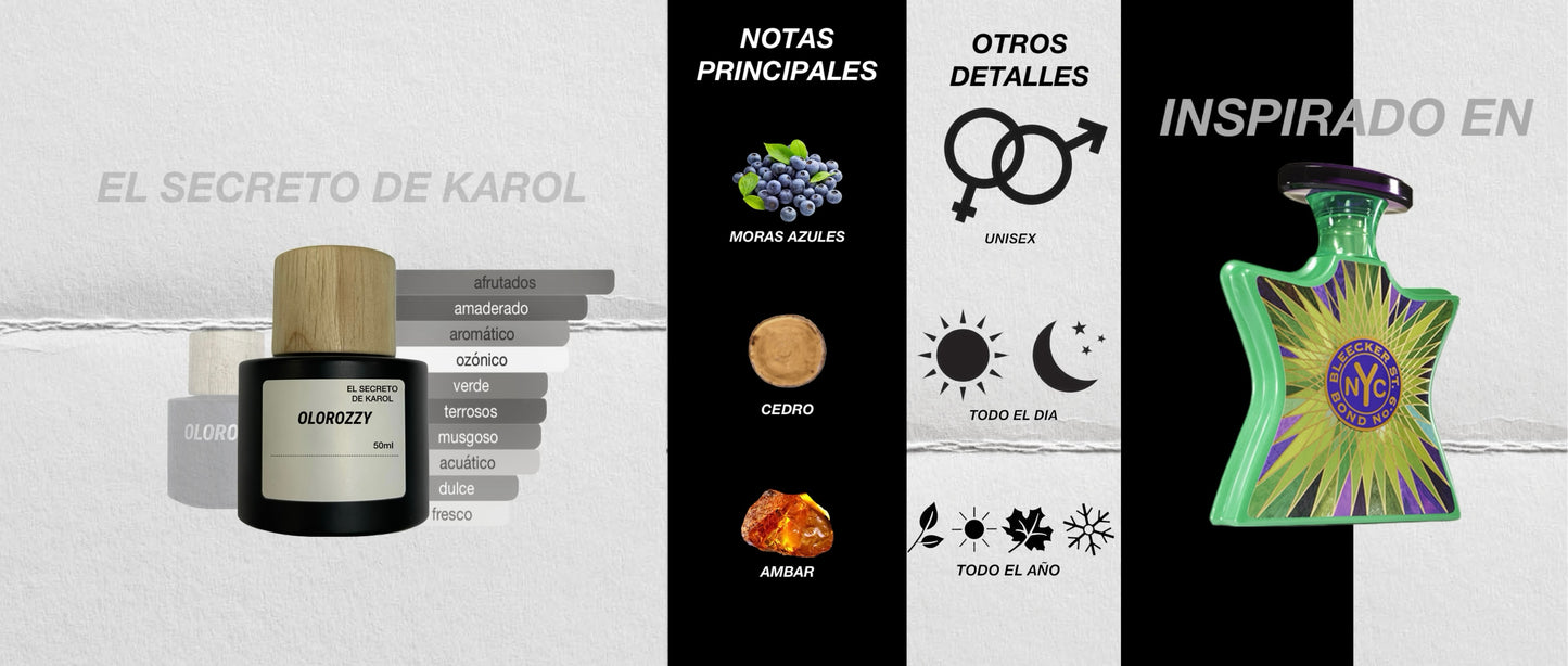 EL SECRETO DE KAROL Parfum - Inspirado en Bleecker St. de Bond No. 9