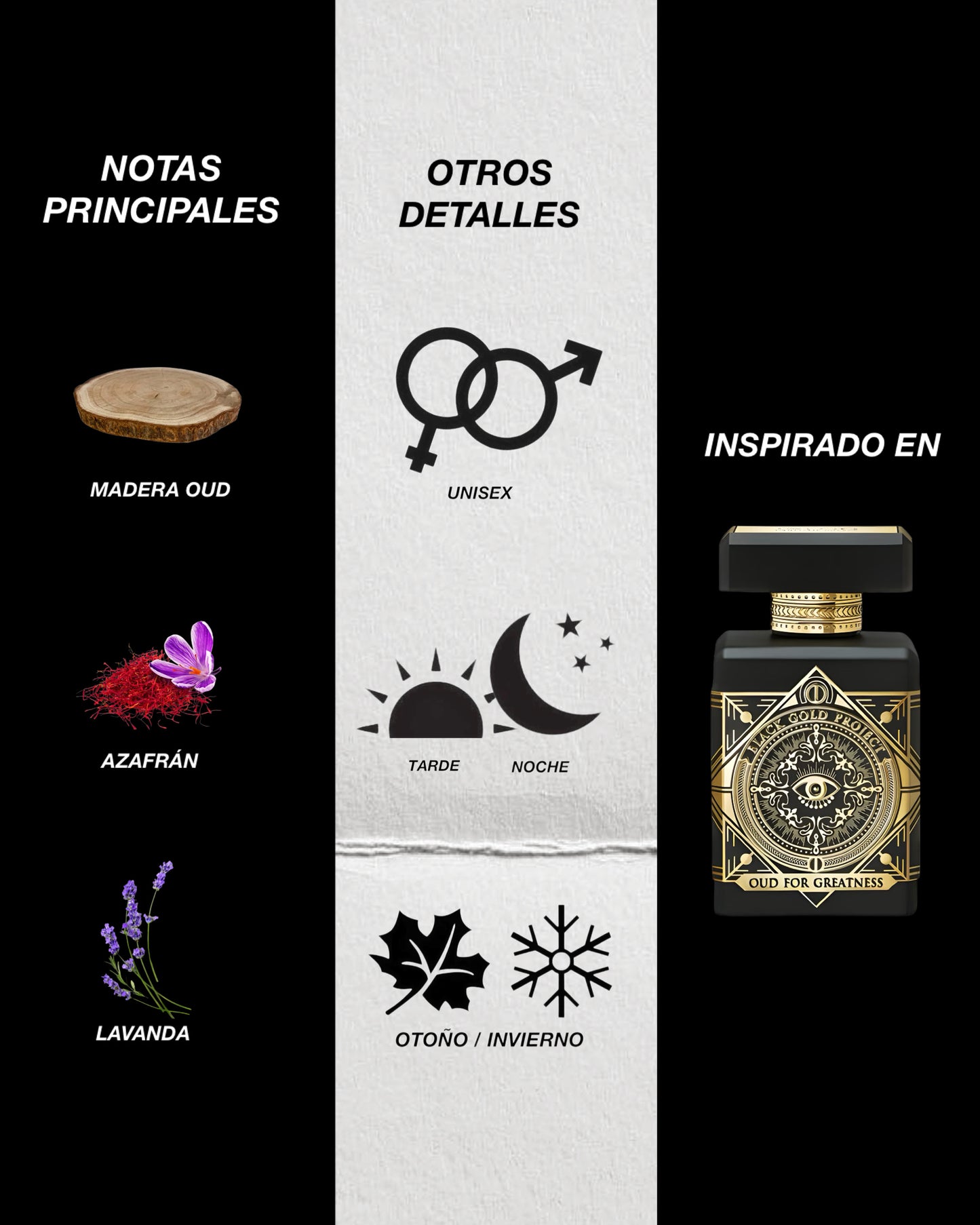 REINO SANTO Parfum - Inspirado en Oud for Greatness Initio Parfums Prives